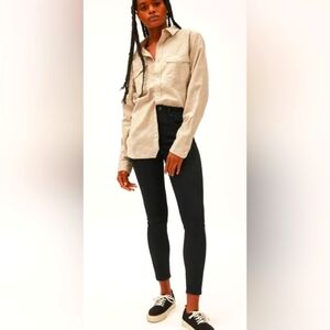 Everlane Black Tall High Rise Skinny Jeans NWT 23